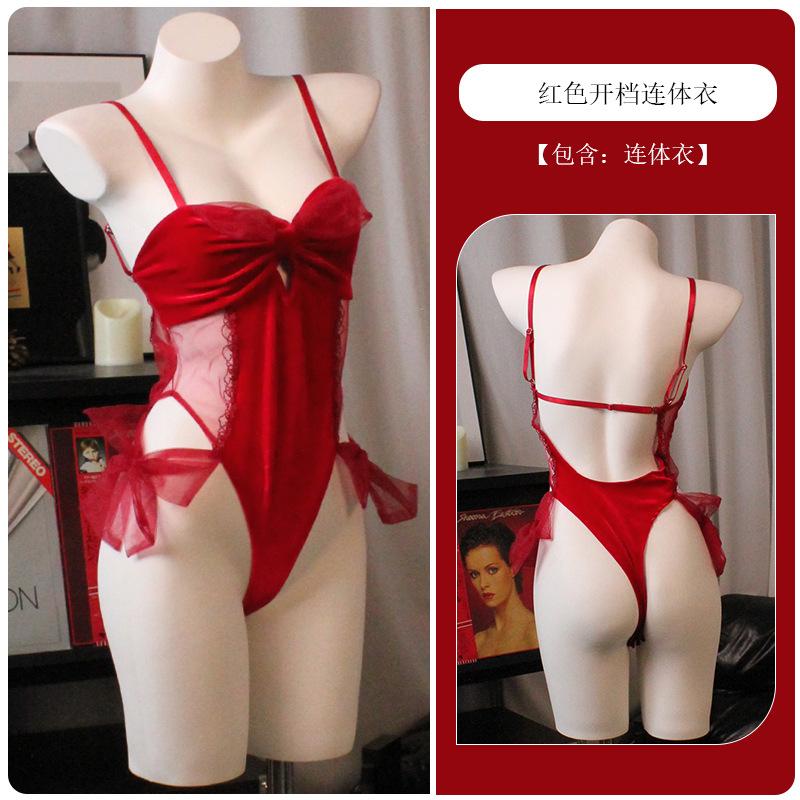 Sex lingerie sexy pure desire style burgundy catwoman open file temptation
