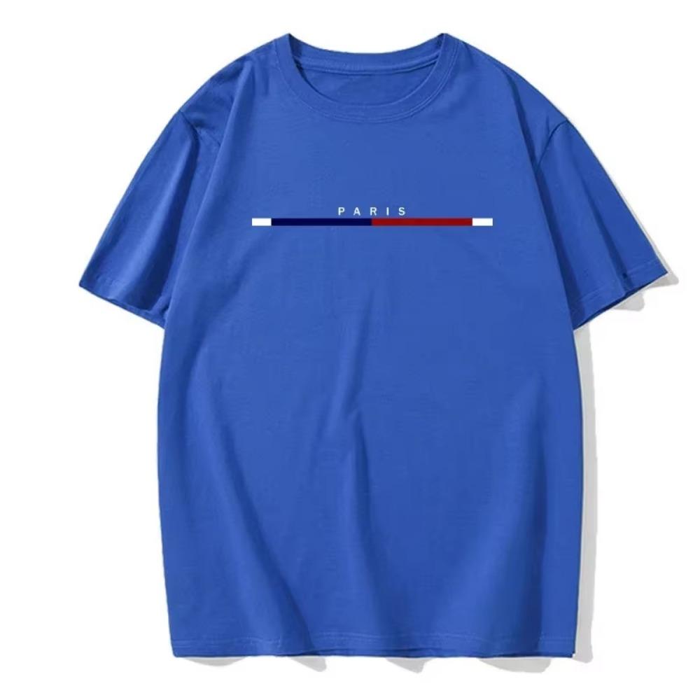 Summer Men's Casual Short-sleeved Round Neck Solid Color Casual Business Style Versatile T-shirt Men's Comfortable Summer Tops