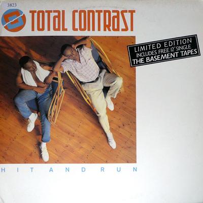 12inch Record TOTAL CONTRAST  Hit And Run  The Basement Tapes LONDX76 London Records 1985 UK Dance  Electronica Used