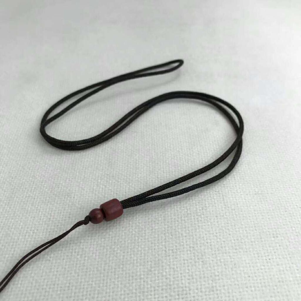 Long Red Sandalwood Necklace Cord & Sweater Chain 