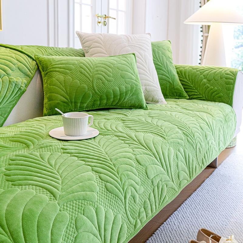 

Подушка для дивана Зимняя Высококачественная Молочный флис Четыре сезона Универсальная Новая Простая Современная Полотенце для спинки Легкая Роскошь Подушка для сиденья 70*150cm