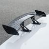 Cars Universal Mini Tiny Trunk Spoiler Auto Exteriores Rear Tail Wings ,9.8inch,Carbon Fiber,1pcs