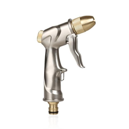 Metall-Autowasch-Wasserpistole, Zinklegierung, Hochdruck-Wasserpistole, Gartenbewässerungsblumen, Haushalts-Autowasch-Reinigungswerkzeuge