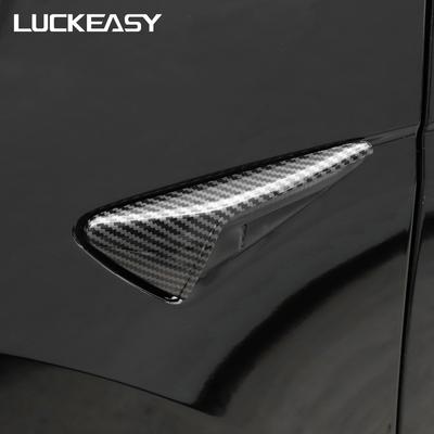 För Tesla Model 3 Model Y Kamera Sidovingpanel Skydd Spoiler Dammskydd Tillbehör Model3 2023 Sidokamera Skyddande