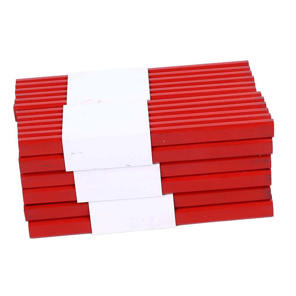 72 Stück Zimmermannsbleistift Professionelles Achteckiges Holzbearbeitungsmarkierungsstift-Set für Bauplan