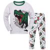 New Kids Dinosaur Cartoon Pajama Set - Children's Homewear