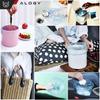 Garbage Bags Small Mini Colorful Mix Colors 6 Rolls X15 Bag Set 3L [90 Pcs] Alogy