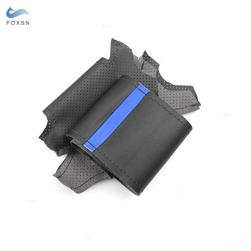 Car Accessories Steering Wheel Cover Leather Trim For Mini R56 R57 Hatchback Clubman Clubvan Convertible Coupe Roadster 3-Spoke
