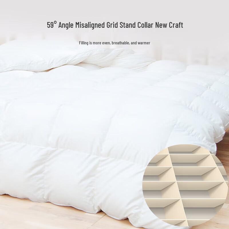 8H Y1 95% White Goose Down Winter Comforter