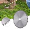 40T 25.5cm Diameter 2mm Thickness Grass Round Cutting Blade Replacement for Brush Cutter