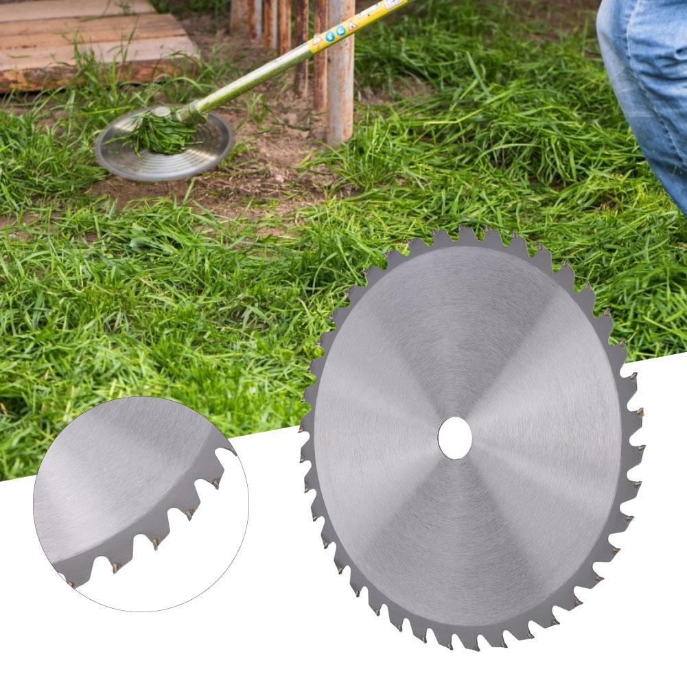 40T 25.5cm Diameter 2mm Thickness Grass Round Cutting Blade Replacement for Brush Cutter