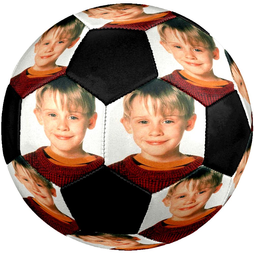 Home Alone Theme Size 5 Soccer Ball, Suitable for Both Indoor and Outdoor Matches, a Gift Suitable for Everyone.