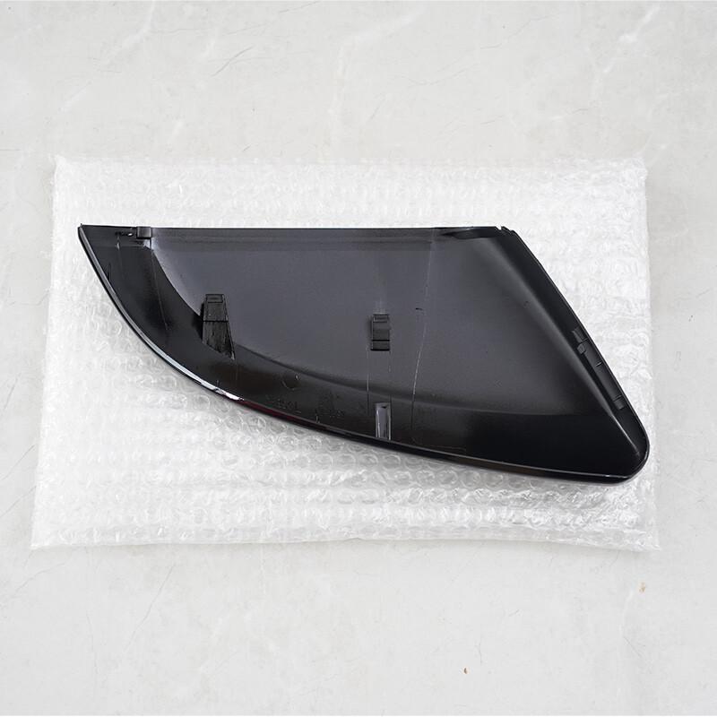 Left Driver Side Rearview Mirror Cap Cover Trim Black for Honda Civic 2016-2020