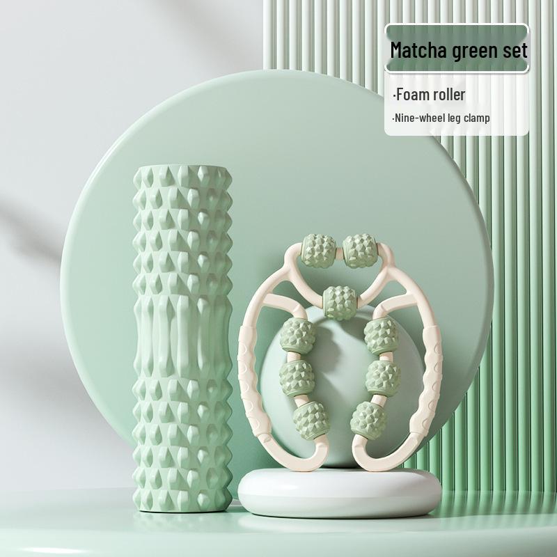 Professional Foam Roller for Muscle Relaxation and Leg Slimming - Wolf Tooth Massage Roller for Yoga and Fitness