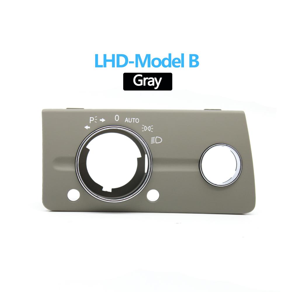 LHD RHD Front Dashboard Headlight Lamp Switch Cover Trim Replacement For Mercedes Benz W211 E Class 320 350 550 2003-2008