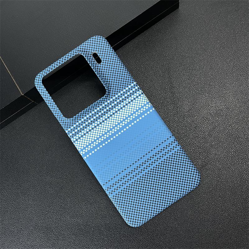 Carbon Fiber Texture Phone Case For Xiaomi 1 14 13 Redmi K80 K70 K60 Pro Ultra Matte Double Color Shockproof Hard PC Back Cover