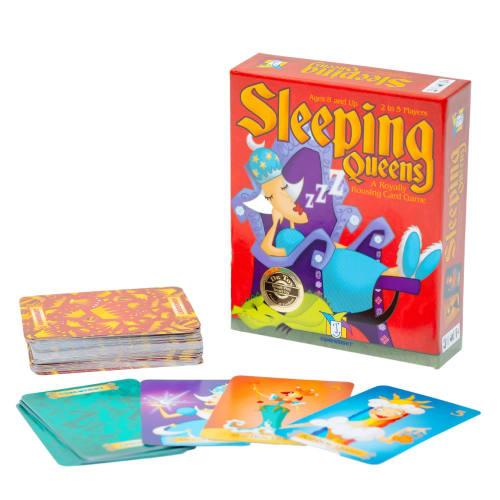Sleeping Queens: Family-friendly Card Game for Parents and Children, Perfect for Parties, Tabletop Games, and Brain Training. Complete Set, Internatio