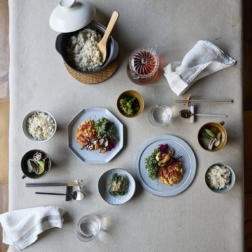 TAMAKI Soso Rice Bowl, Round, Small, Turkish Blue, Diameter 11cm x Height 7cm, T-964804