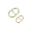 Luxury Silk Scarf and Shawl Buckle: Elegant D-Ring and Knot Design Accessories