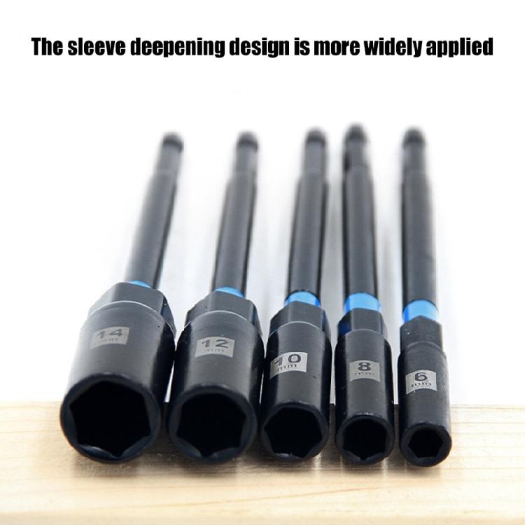 Power Nut Driver Drill Bit Set 1/4inch Shank Hexagonal Socket Adapter Bolt Driver Repairing Tool Kit for Electric Screwdriver