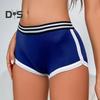 Damen-Boxershorts, atmungsaktiv, niedrige Taille, Unterhose, Fitness-Boxershorts für Sport, Zuhause, Fitnessstudio, Alltag
