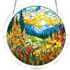 Puzzle Sun Catcher Stained Glass Window Hangings Acrylic Suncatchers Decors for Home Garden Ornament Housewarmings Gift