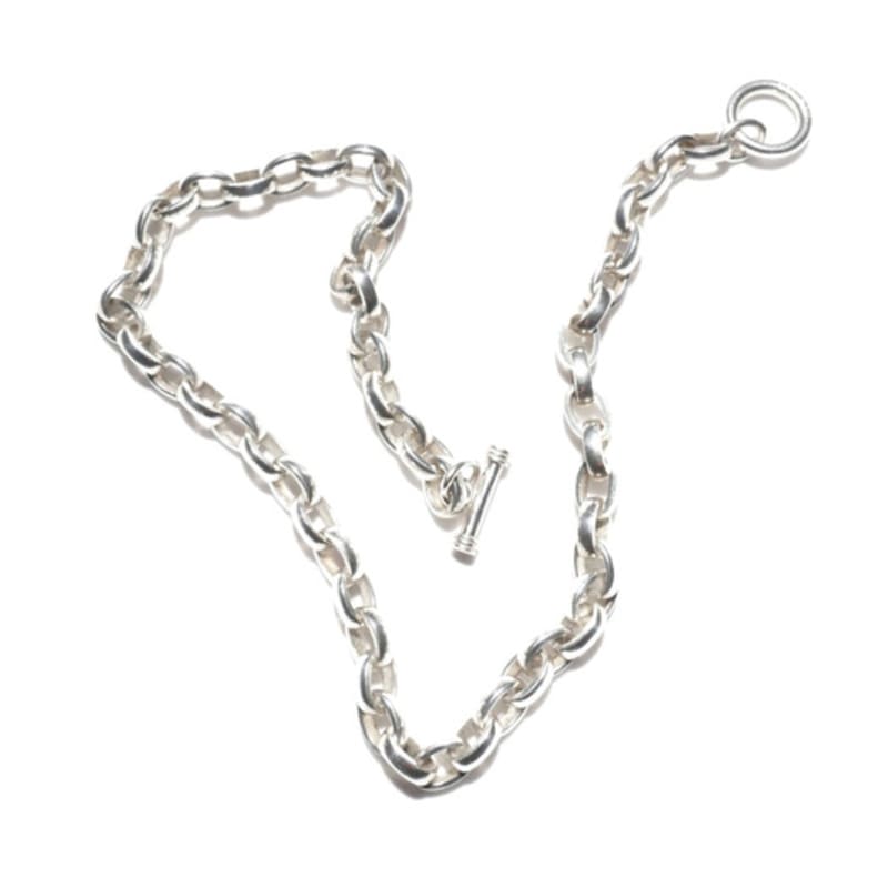 FurFur ROLLING CHAIN TOGGLER NECKLACE