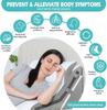3 in 1 Memory Foam Wedge Pillow Set Ergonomic Sleeping Triangle Pillow for Neck Back Shoulder Pain Relief Anti Acid Reflux