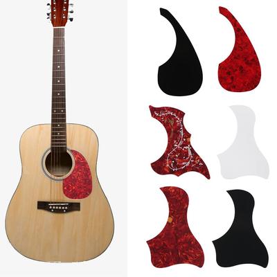 1 Stück Professionelles Folk Akustikgitarren Schlagbrett Top Qualität Selbstklebender Pickguard Aufkleber für Akustikgitarren Zubehör