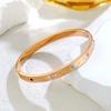 Stainless Steel Bracelet with Non Fading Temperament Plated 18k Gold Vacuum Plated Bracelet for Women