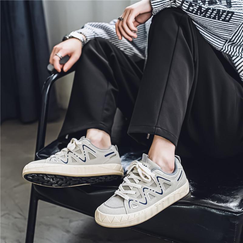 Men's Shoes 2024 Summer New Breathable Casual Sports Lightweight Flat-bottomed Niche Viral Trends Men's Canvas Board Shoes