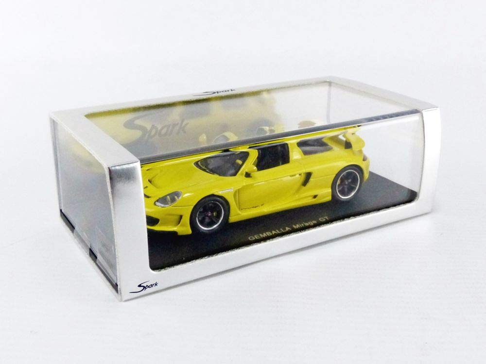 Spark Gemballa Mirage GT 07 Yellow Finished Product 1/43 (S0720)