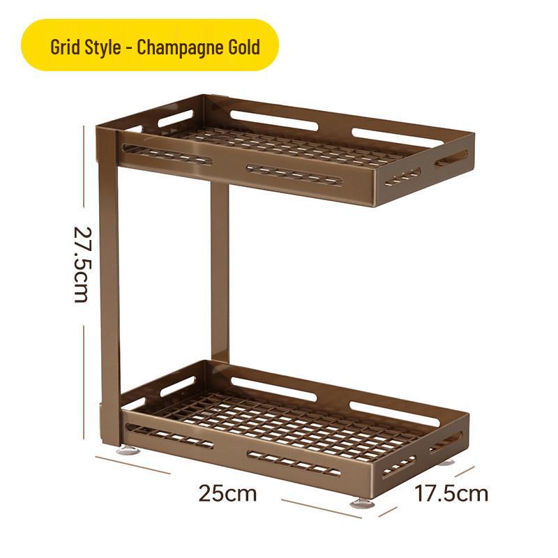 Multi-Functional Kitchen Countertop Spice Rack with Jars
