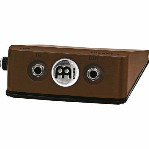 MEINL Percussion Foot Percussion Stomp Box with Mahogany Body, MPS1