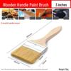Jundingying 3-inch Thickened Pig Bristle Paint Brush Set