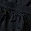 Li Ning Running Series Solid Color Mid Waist Comfortable Breathable Versatile Two In One Sports Shorts Men Shorts Black AKSU511-1