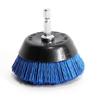 Fine Nylon Cup Brush for Wood and Metal - S&r - 65 Mm - 6-point 1/4" Shank (6.35mm)