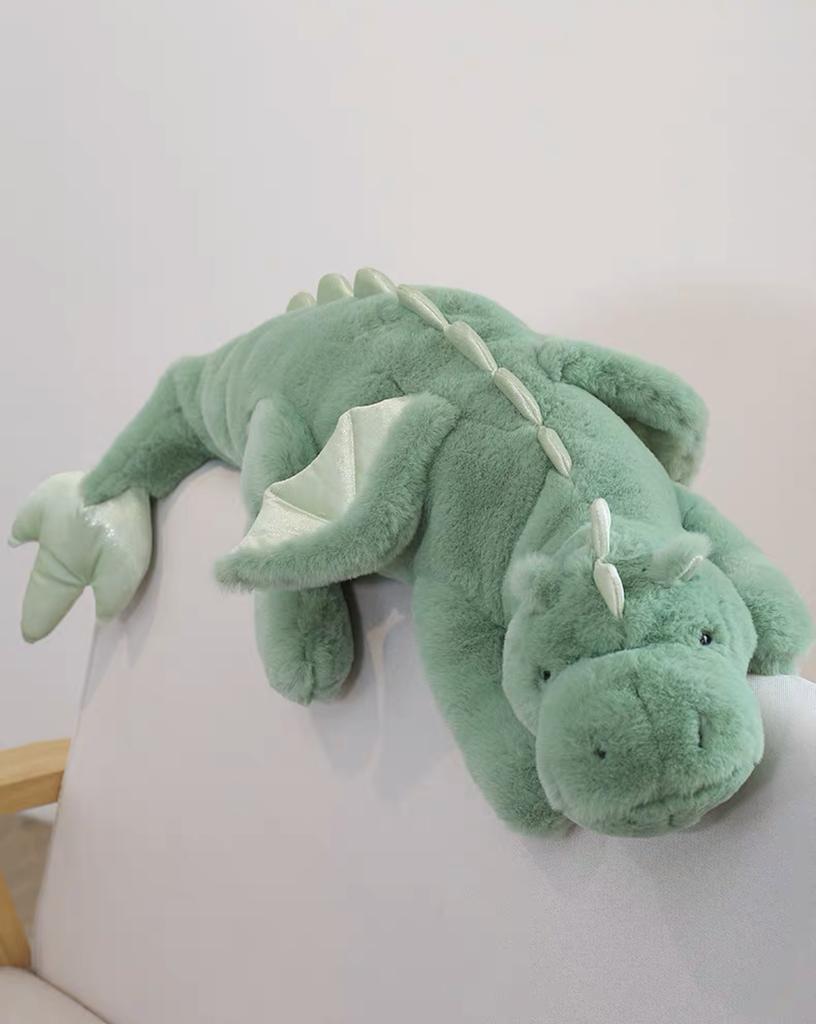Dragon Plush Toy Soft Toy Stuffed Animal Big Flying Wings Dinosaur Throw Pillow Home Decor Doll Peluche Kids Toy Birthday Gift