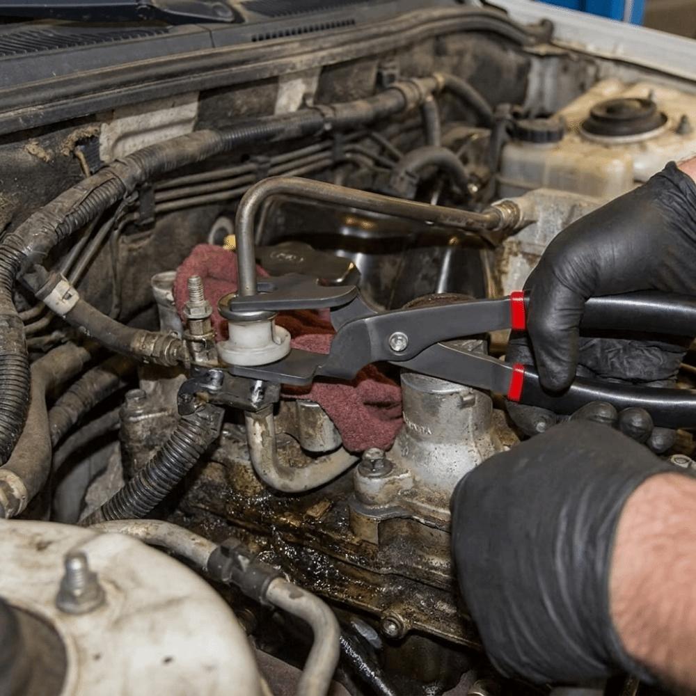 High-hardness Fuel Line Pliers Multi-functional Connector Disconnect Clamp  Auto Repair