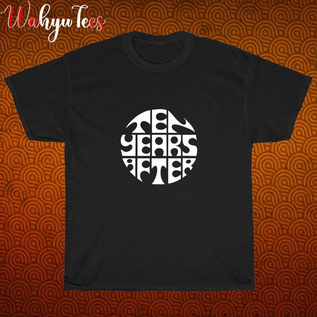 New Ten Years After Alvin Logo Black/Grey/Navy/White Size S-5XL Unisex T-Shirt