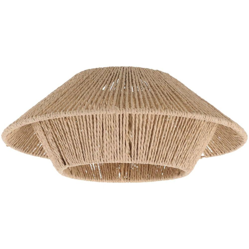 Paper Weaving Ceiling Light Shade E27 Socket Light Cover New Vintage Lampshade  Hotel
