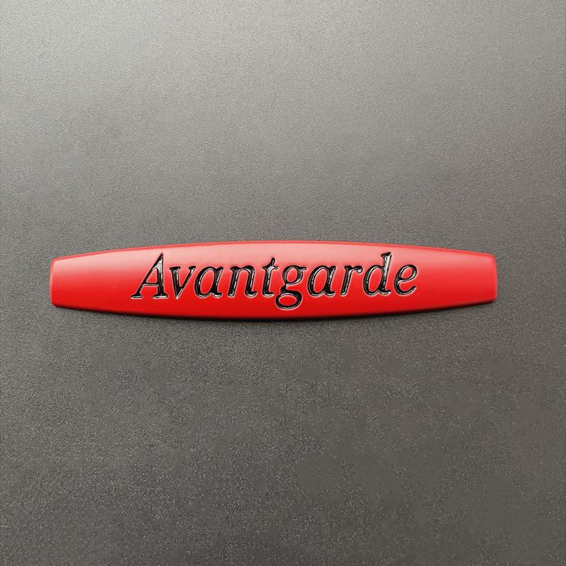 3D Metal Logo Avantgarde Emblem Car Fender Badge For Mercedes Benz W205 W211 W212 W203 W204 Avantgarde Sticker Accessories