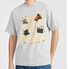 Sommer T-Shirt männlich Reise Teenager kurzärmeliges T-Shirt Schwarz So anscheinend bin ich dramatisch Basic Unisex Oberteile Grafik Trainings-Oberteile
