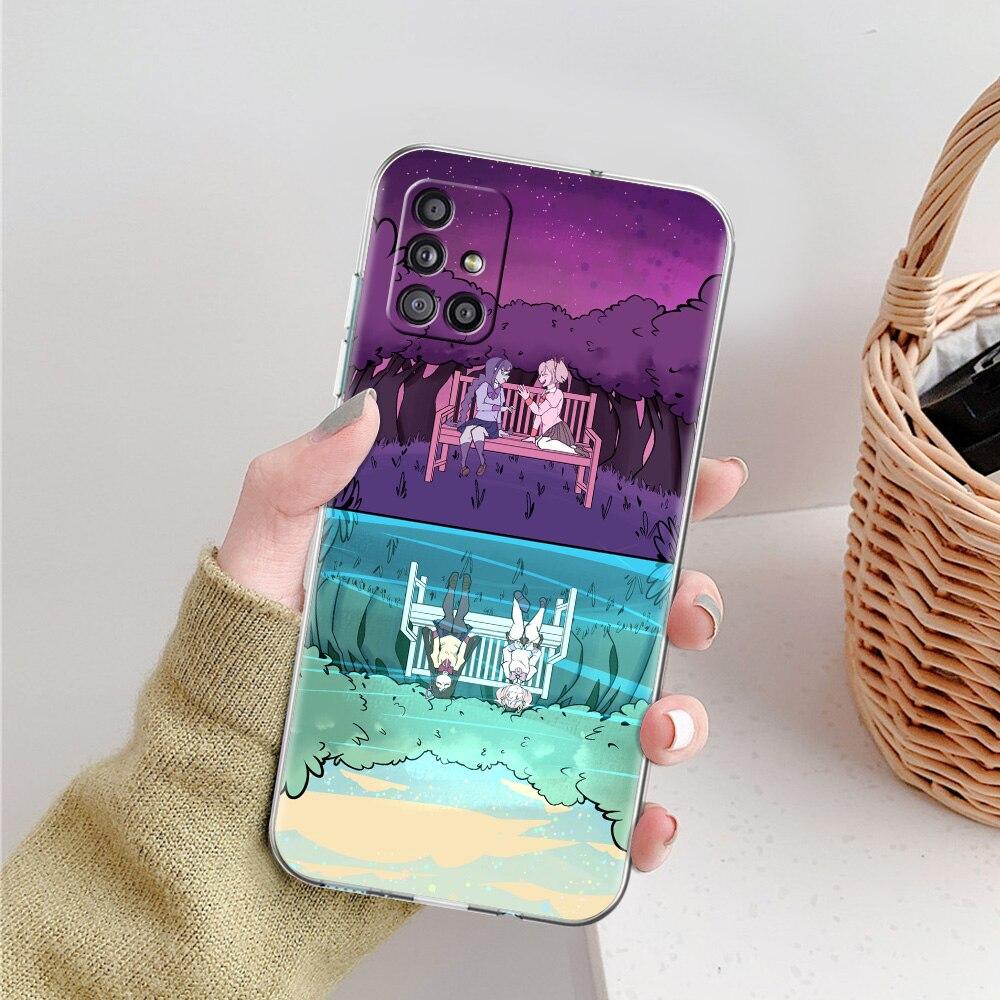 Anime Puella Magi Madoka Magica Phone Case For Samsung Galaxy A51 A71 A21S A12 A11 A31 A41 A52 A32 5G A72 A01 A02S Clear Cover
