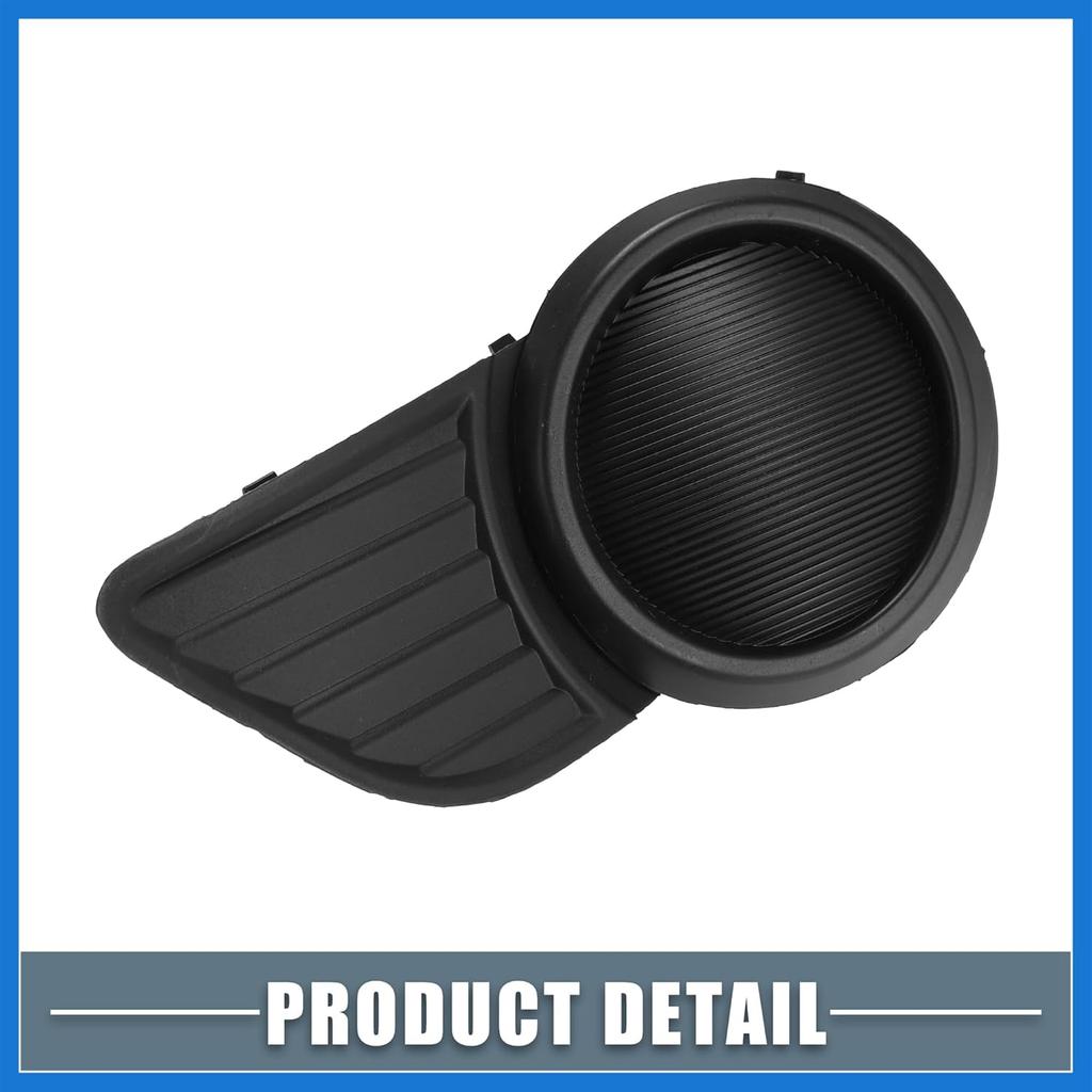 Front Left Right Side Fog Light Grille Cover 52128-08020 52127-08020 Fog Light Bezel Cover Trim for Toyota Sienna 2011-2015 1 Pair Auto Accessories