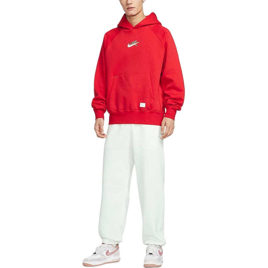 Nike Jahr des Pferdes Limited Edition CNY Neujahrs-Hoodie Lässiger Pullover Sport Sweatshirt Herren Hoodies IQ3707657