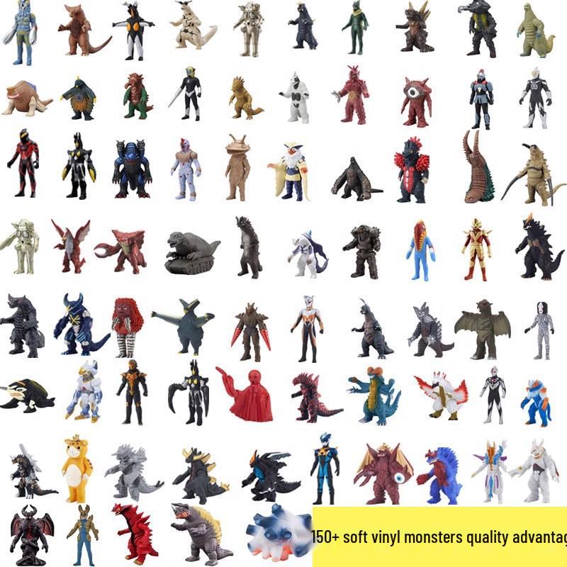 New Blazer Monster Soft Vinyl Action Figure - Articulated Children's Toy, Full Series