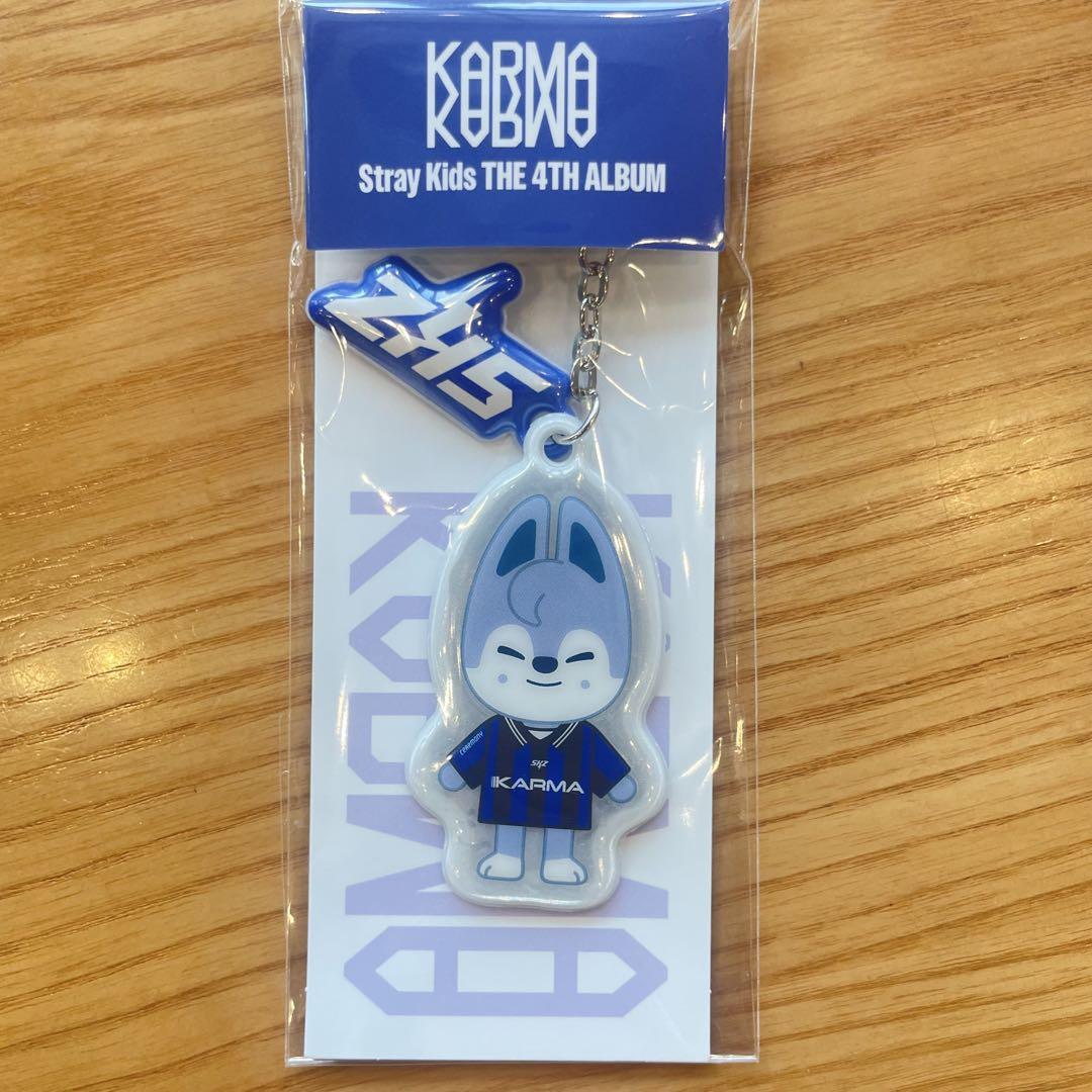 

[Б/У] Вольфчан Stray Kids Karma Поп-ап Брелок