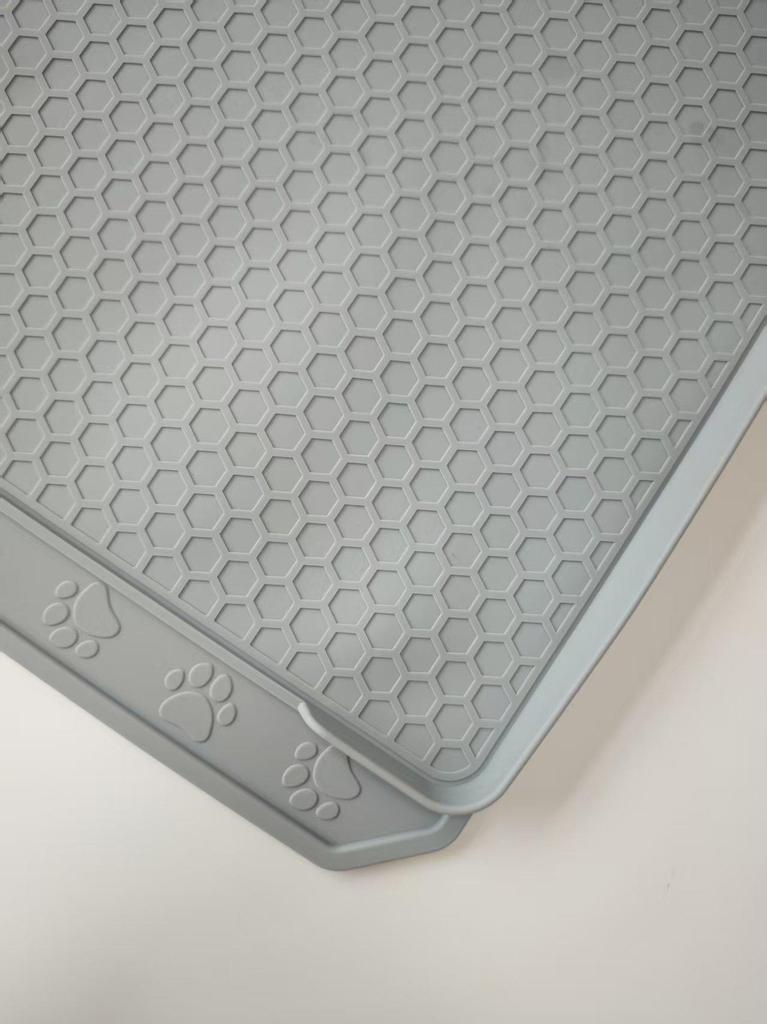 Non-Slip Cat Litter Mat, Sand-Leakage Proof, Urine Resistant, Easy Clean, 50x60cm, Floor Compatible