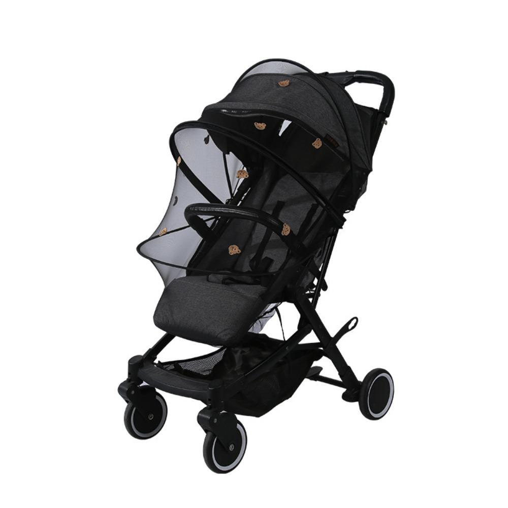 Full Coverage Baby Stroller Mosquito Net with Zipper Baby Bug Cover  Accessories